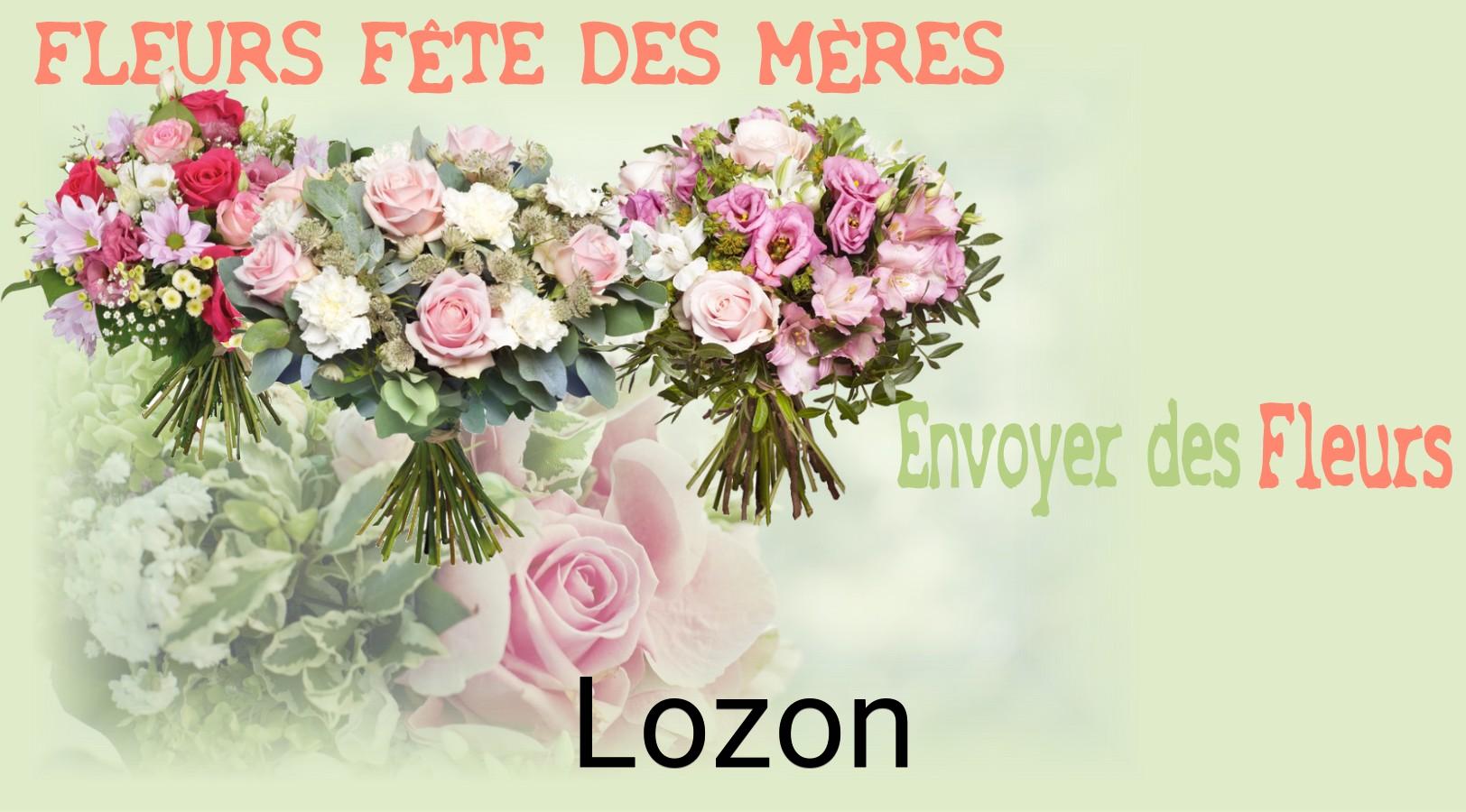 Bouquet de Fête des Mères livré à Lozon